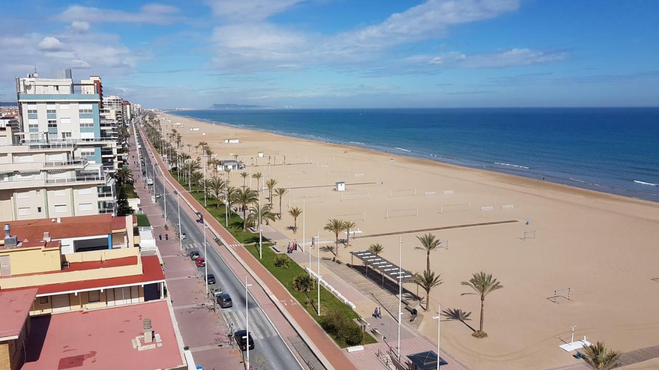 Preciosos Apartamentos Caracola En La Primera Linea De La Playa De Gandía Dış mekan fotoğraf